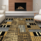 Cozy Earthy Tones Texture(Black)