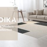 Chic Solid Color Shag Design(Beige)