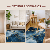 Sophisticated Abstract Flow(Blue)