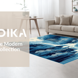 Striking Water Inspired Geometry(Blue)