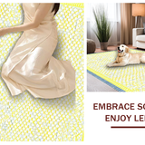 Eclectic Modern Diamond Motif(Yellow)