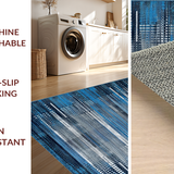 Contemporary Tiled Symmetrical Elements(Blue)