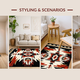 Chic Minimalist Western Motif(Black)