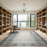 Black and White Black White Polka Dot Geometric Area Rug