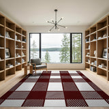 Red Buffalo Plaid Area Rug