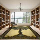 Celtic Tree of Life Knotwork Area Rug