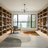 Organic Overlap Abstract Area Rug