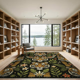Tribal Tiger Jungle Majesty Rug