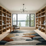 Misty Mountain Stone Path Area Rug