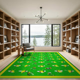 Playful Bumblebee Kids Area Rug