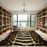Leopard Print Area Rug