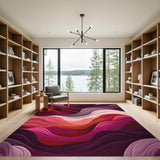 Purple Wave Purple Wave Abstract Area Rug