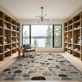 River Pebble Neutral Area Rug