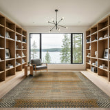 Modern Geometric Polka Dot Beige Area Rug