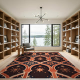 Moroccan Arch Star Geometric Rug