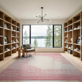 Pink Heritage Tribal Stripe Area Rug