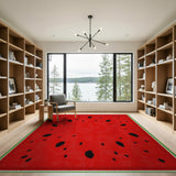 Watermelon Slice Red Area Rug