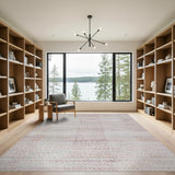 Distressed Vintage Beige Area Rug