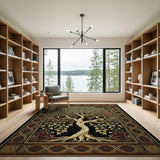 Golden Tree of Life Heritage Rug