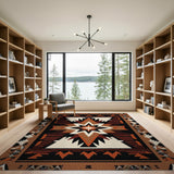 Southwestern Starburst Geometric Area Rug
