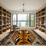 Majestic Tiger Traditional Persian Rug