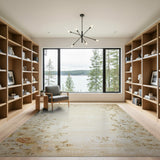 Floral Vintage Vintage Floral Beige Area Rug
