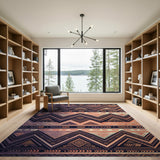 Heritage Tribal Zigzag Geometric Area Rug