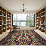 Traditional Persian Multi-Color Runner Rug