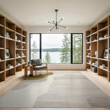 Beige and Neutral Organic Abstract Beige Area Rug