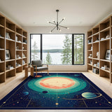 Stellar Orbit Area Rug