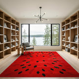 Fruit Pattern Watermelon Slice Fruit Pattern Rug
