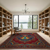 Rainbow Heritage Figure Area Rug