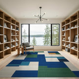 Geometric Modern Patchwork Area Rug