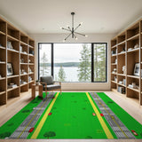 Pixel Road Traffic Jam Kids Area Rug