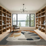 Cuddling Cats Tufted Area Rug