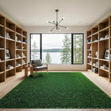 Lush Green Turf Area Rug