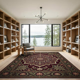 Opulent Traditional Persian Medallion Area Rug