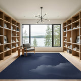 Starry Night Nebula Area Rug