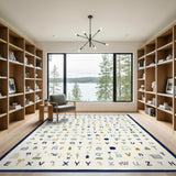 Alphabet Letters Kids Area Rug