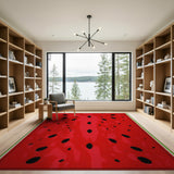 Multi-color and Patterns Fruit Pattern Watermelon Slice Area Rug