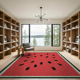 Watermelon Slice Area Rug