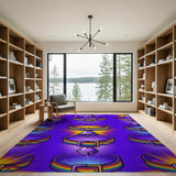 Rainbow Collar Kids Cartoon Rug