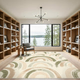 Neutral Boho Arch Area Rug