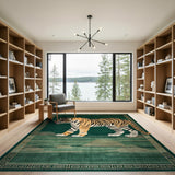 Emerald Tiger Stroll Area Rug