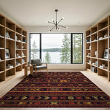 Southwestern Tribal Arrow Geometric Area Rug