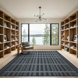 Bold Vertical Black and White Bold Black White Vertical Stripe Area Rug