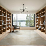 Dreamy Clouds Beige Area Rug