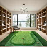 Golf Green Putting Area Rug