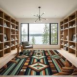 Southwestern Tribal Canyon Stripes Rug