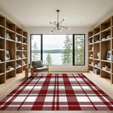 Red Buffalo Check Area Rug
